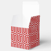 Ballotins Déco motif égyptien - rouge et gris (Ouvert)