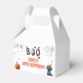 Ballotins Décor d'anniversaire éffrayant Boo Halloween Ghost (Arrière)