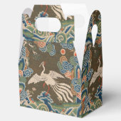 Ballotins Décor d'antiquité chinois d'oiseaux (Ouvert)