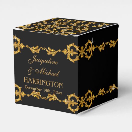 Ballotins Décor de réception Parties scintillant Art Nouveau (Verso)