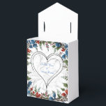 Ballotins Décoration de mariage élégante et fantaisiste<br><div class="desc">Boîte de faveurs de décoration de mariage élégante et fantaisiste</div>