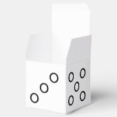 Ballotins Décoration ou Ballotin à six faces (Ouvert)