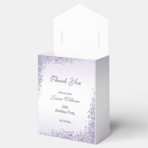 Ballotins Décoration Parties scintillant violet parkly Anniv