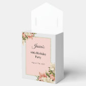 Ballotins Décorations florales Anniversaire féminin (Ouvert)