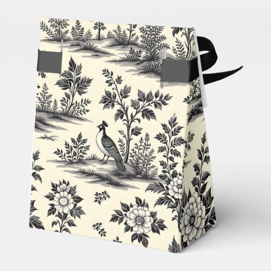 Ballotins Decorative French toile pattern (Arrière)