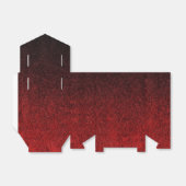 Ballotins Dégradé de Parties scintillant rouge et noire (Déplié)