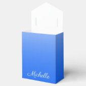 Ballotins dégradé personnalisé ombre électrique bleu (Ouvert)