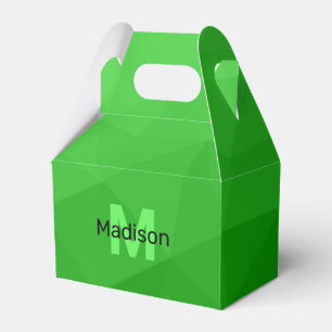 Ballotins Dégradé vert clair géométrie motif maille Monogram