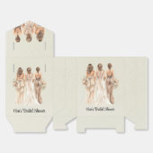 Ballotins Demoiselles d'honneur Fête de mariage (Déplié)