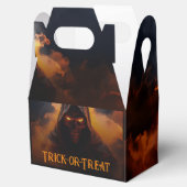 Ballotins Démon foncé avec halloween de fumée orange (Ouvert)