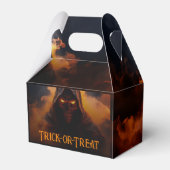 Ballotins Démon foncé avec halloween de fumée orange (Verso)