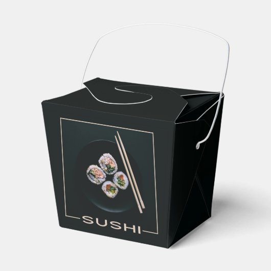 Ballotins d'enlèvement de sushi (Verso)