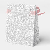 Ballotins Dentelle blanche délicate (Arrière)