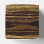 Ballotins Dentelle blanche rustique sur bois mariage rustiqu (Haut)