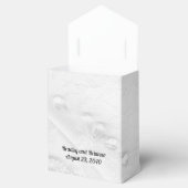 Ballotins Dentelles et perles blanches et argentées sur Mari (Ouvert)