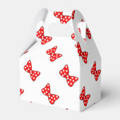 Ballotins Des Pois rouges sur un Arrière - plan blanc (Verso)