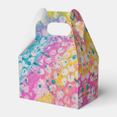 Ballotins Design abstrait rose, jaune et bleu (Verso)