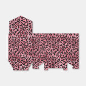 Ballotins Design de série Leopard rose et or 2 (Déplié)