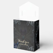 Ballotins Design mariage gothique foncé avec crânes (Ouvert)