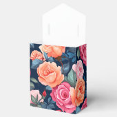 Ballotins Design Motif Rose rouge rose orange (Ouvert)