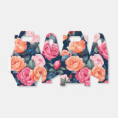 Ballotins Design Motif Rose rouge rose orange (Déplié)