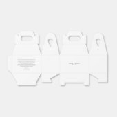 Ballotins Design tropical Carte de remerciements plié (Déplié)