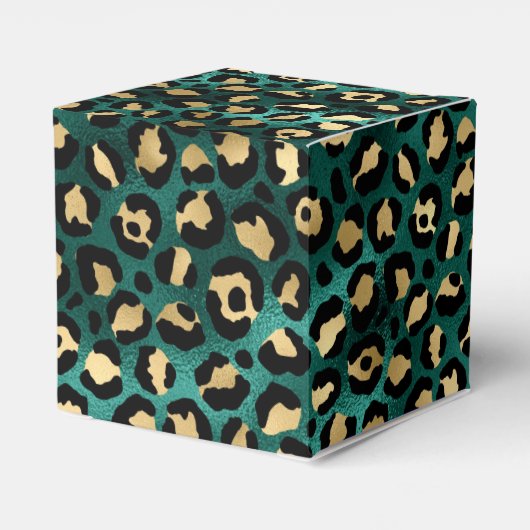 Ballotins Design turquoise et Gold Leopard Series 3 (Arrière)