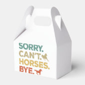 Ballotins Désolé, les chevaux ne peuvent pas obéir (Arrière)