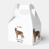 Ballotins dessin de berger allemand (Arrière)