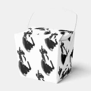 Ballotins Dessin de chat encre brosse lavis Art 