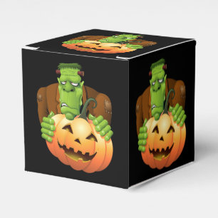 Ballotins Dessin de Frankenstein Monster avec Citrouille