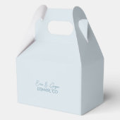 Ballotins Dessin de ski de mariage d'hiver (Verso)