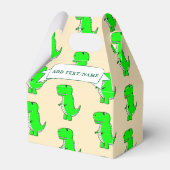 Ballotins Dessin Dinosaure Vert personnalisé (Arrière)