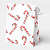 Ballotins Dessins De sucre de canne En Blanc Vert Rouge (Arrière)