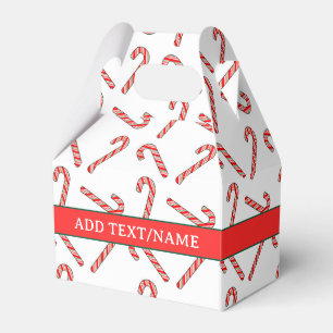 Ballotins Dessins De sucre de canne En Blanc Vert Rouge