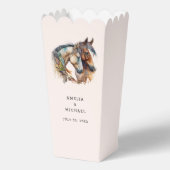 Ballotins Deux beaux chevaux Western Boho Mariage (Recto)