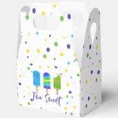 Ballotins Deux doux 2e anniversaire bleu vert (Ouvrir)