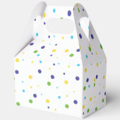 Ballotins Deux doux 2e anniversaire bleu vert (Verso)