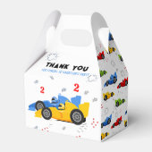 Ballotins Deux Enfants de 2e anniversaire Rapide Racing Cars (Arrière)