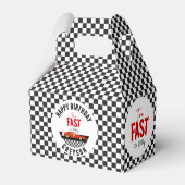 Ballotins Deux Fast Race Car Boy 2e fête d'anniversaire (Arrière)