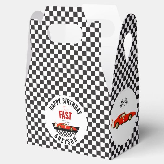 Ballotins Deux Fast Race Car Boy 2e fête d'anniversaire (Ouvert)