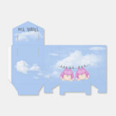 Ballotins Deux Filles Accrochées Sur La Ligne De Clothèse (Déplié)