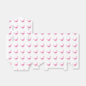 Ballotins Deux Flamants roses roses ensemble (Déplié)