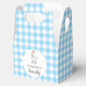 Ballotins Deux oies soyeux bleu 2e anniversaire (Ouvert)