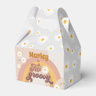 Ballotins Deux Retro Super Hippie Daisy Fille Anniversaire F