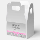 Ballotins Diamants Et Ruban Rose 30e Anniversaire (Ouvert)