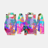 Ballotins Diamants rose Digital Painting Splatters Party (Déplié)