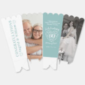 Ballotins Diamond 60e anniversaire mariage deux photos (Déplié)