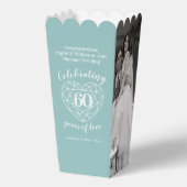 Ballotins Diamond 60e anniversaire mariage deux photos (Recto)