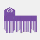 Ballotins Diamond mariage coeur merci ballotin (Déplié)